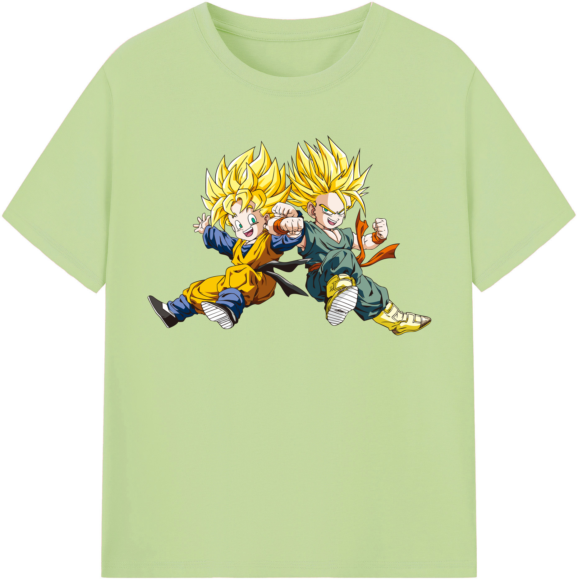 （画像用） ドラゴンボール 孫悟空（そん ごくう）Son Goku カカロット DRAGON BALL Kakarotto 綿100％半袖Tシャツ（フロントプリント）